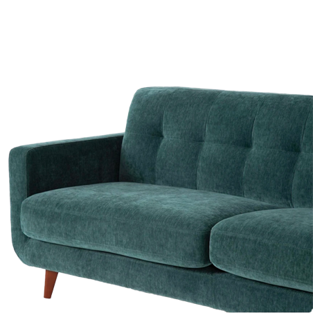 Allie-Midnight-Jade-Green-Fabric-80'-Sofa-2