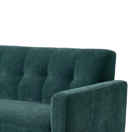 Allie-Midnight-Jade-Green-Fabric-80'-Sofa-4